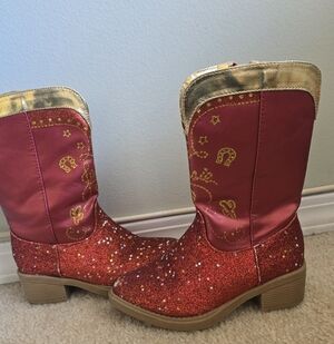 Disney Jessie Cowgirl Boots for Kids GIRLS YOUTH 11/12 Toy Story